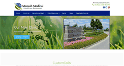 Desktop Screenshot of mensahmedical.com